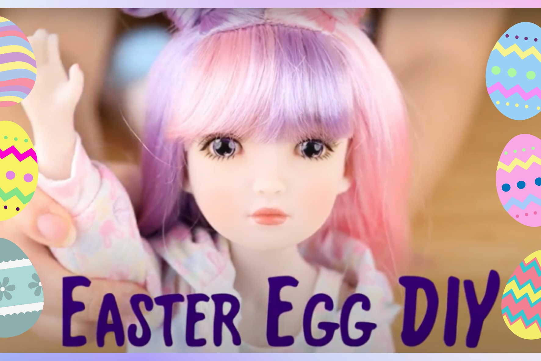 Doll accessories DIY - Easter Egg